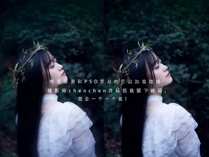 如何使用PS后期制作森女系?使用PS后期制作森女系的方法