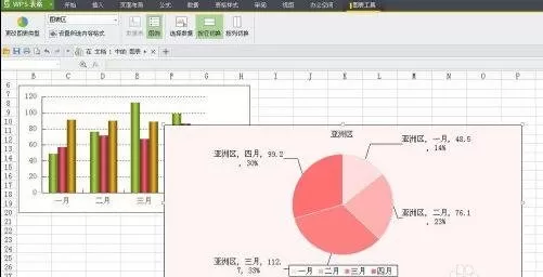 WPS文字怎么设置饼图显示百分比?饼图显示百分比的方法