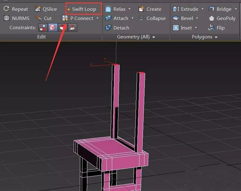 怎么在3dsmax中创建四角小板凳模型?
