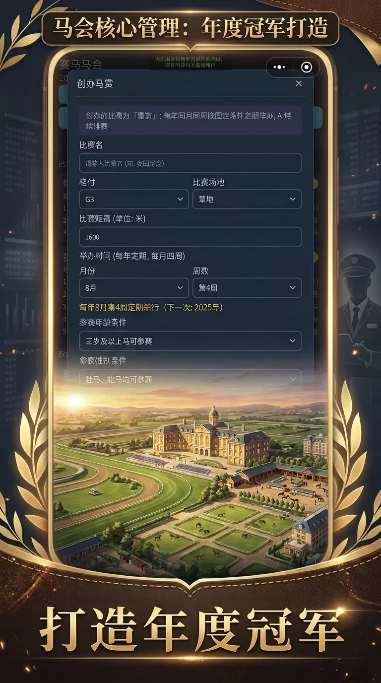 赛马马会与评磅员打分什么时候出 公测上线时间预告