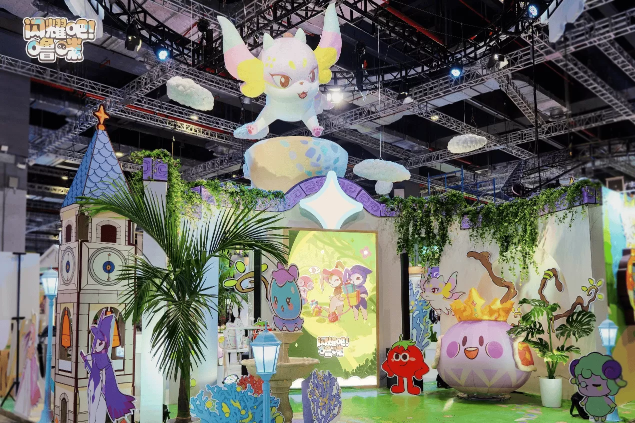 《闪耀吧!噜咪》全球预约突破200万,BW2026线下首展进行中