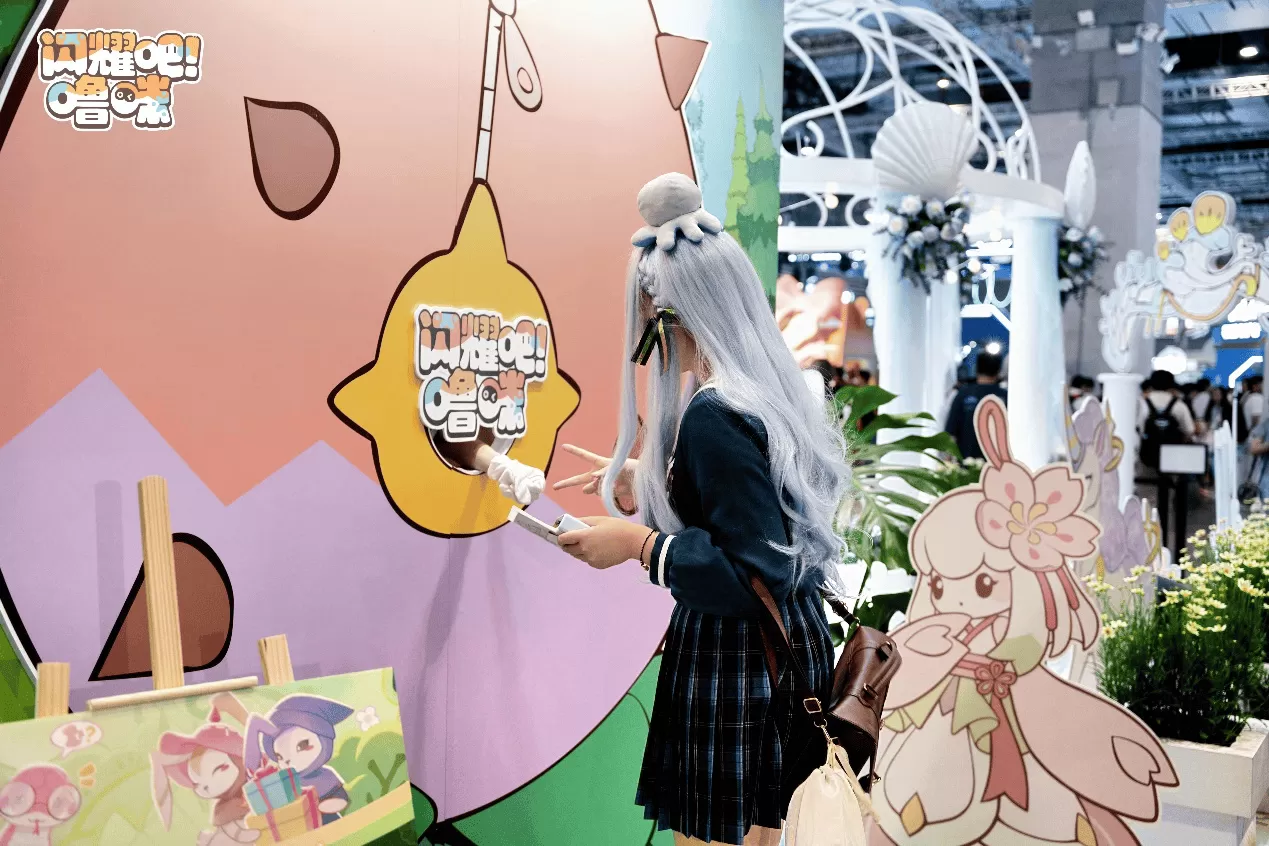 《闪耀吧!噜咪》全球预约突破200万,BW2026线下首展进行中