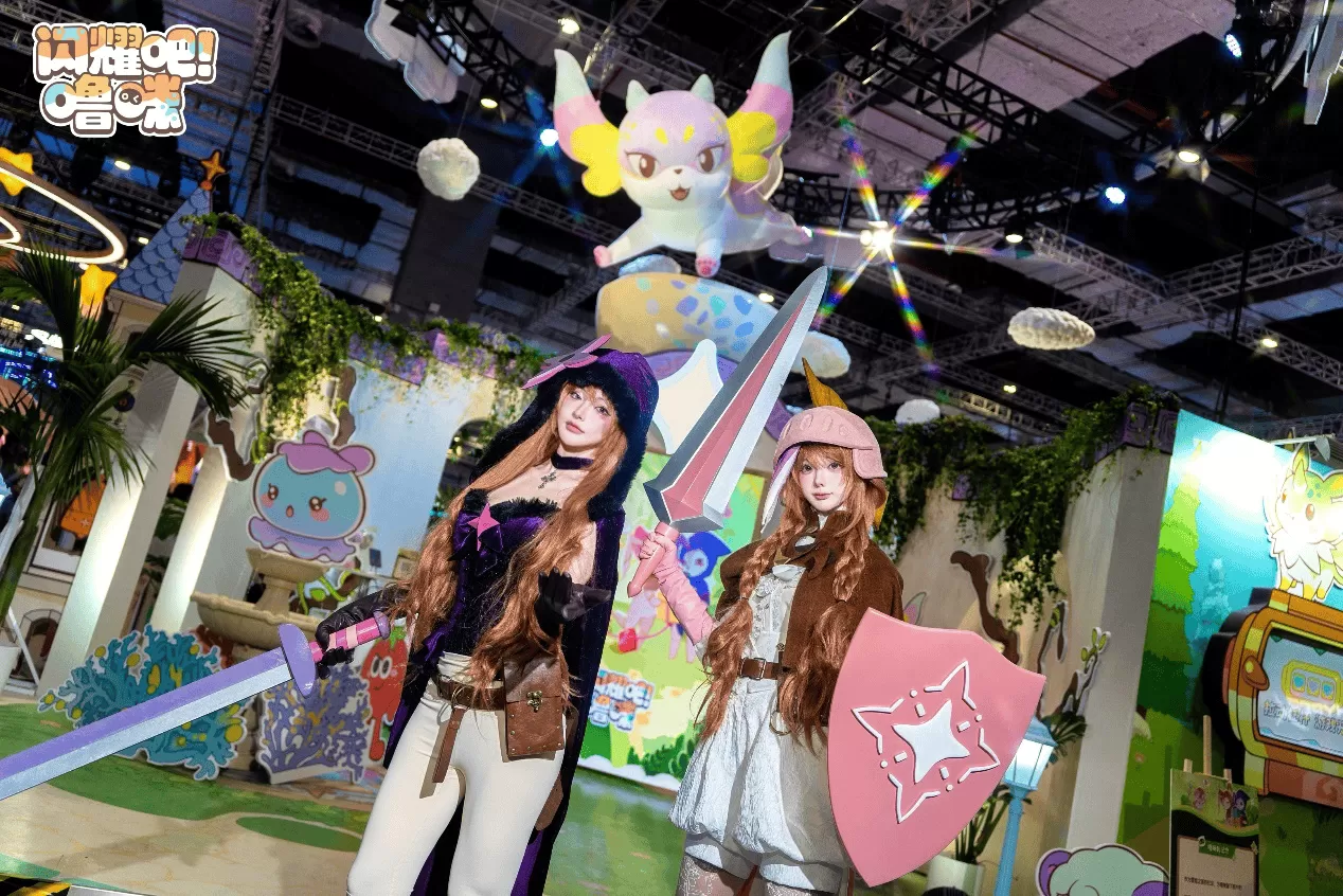 《闪耀吧!噜咪》全球预约突破200万,BW2026线下首展进行中