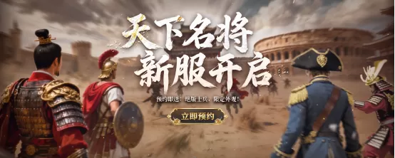 《诸国争霸》新服「天下名将」现已开放!豪礼集结共赴争霸