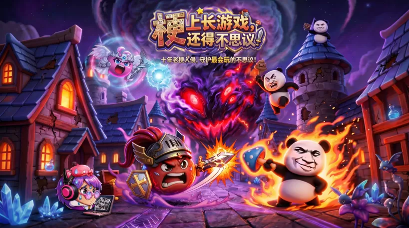 梗图乱入危机?一起守护最会玩梗的《不思议迷宫》!