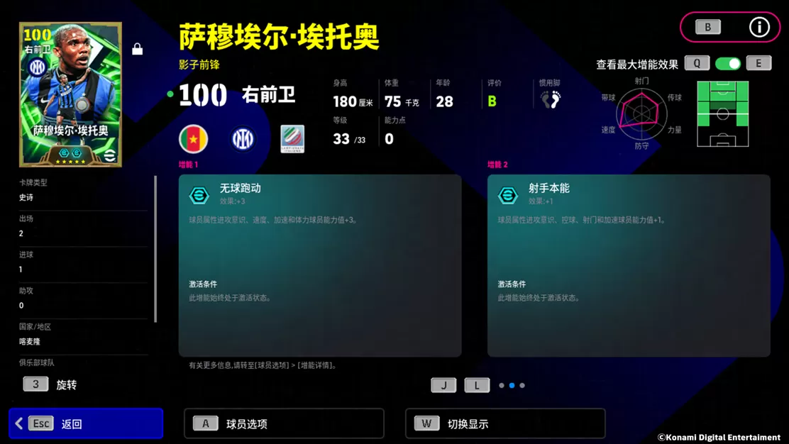 非洲猎豹驰骋欧陆,埃托奥化身利刃!