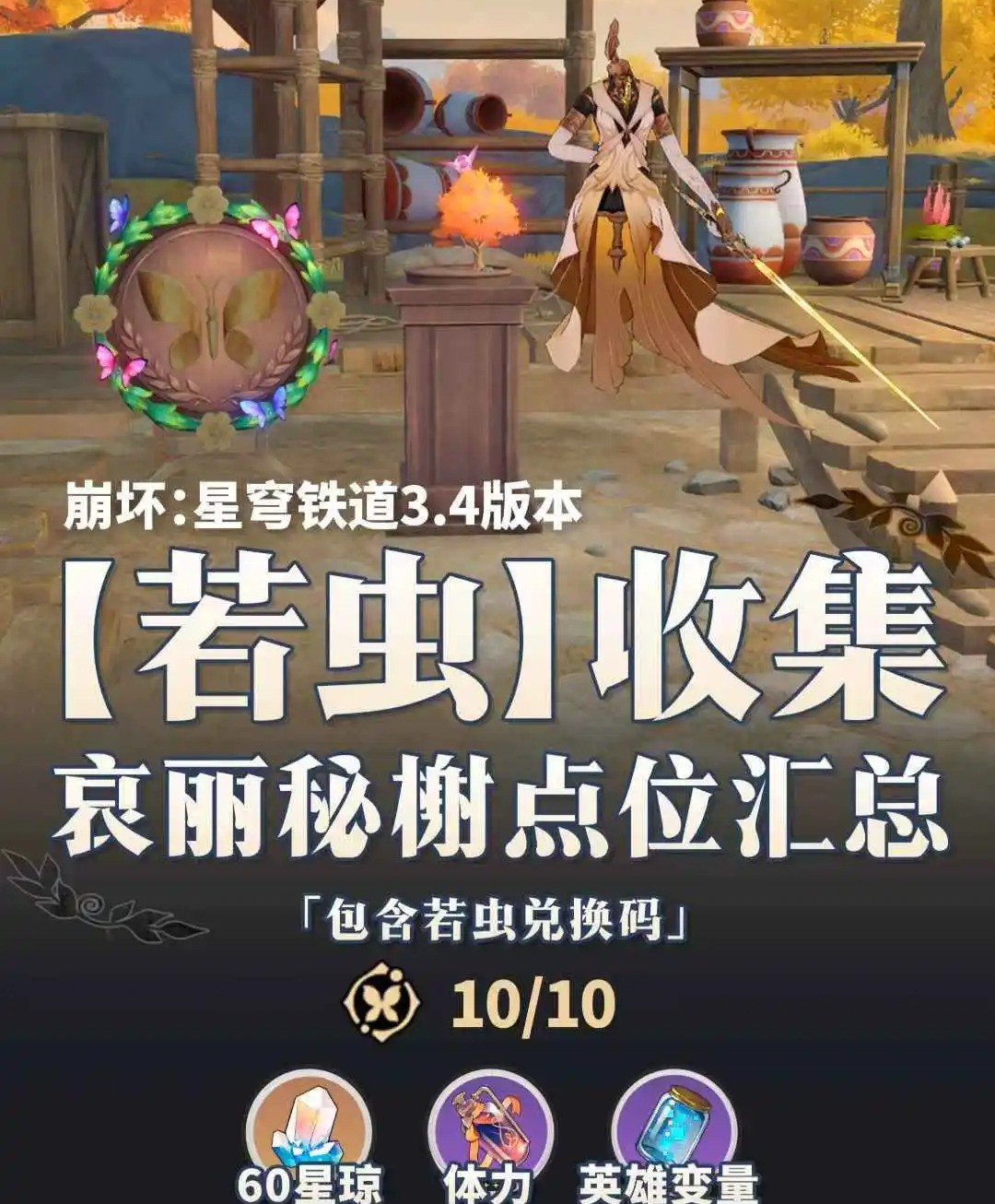 崩铁若虫奖励怎么拿？