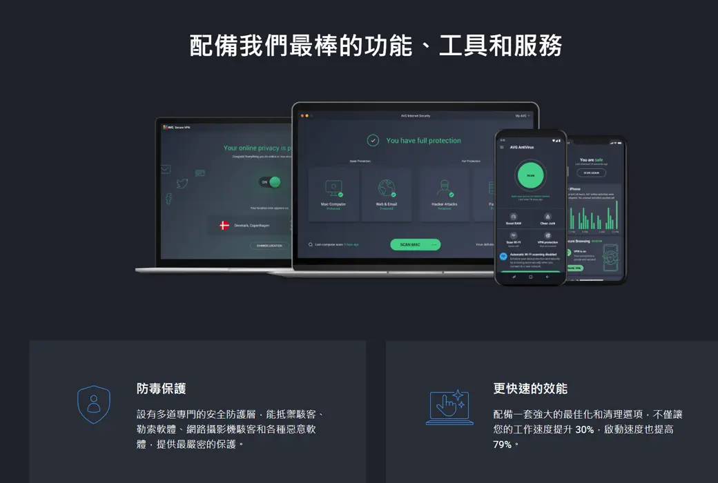 AVG Ultimate 终极安全套件 杀毒软件截图