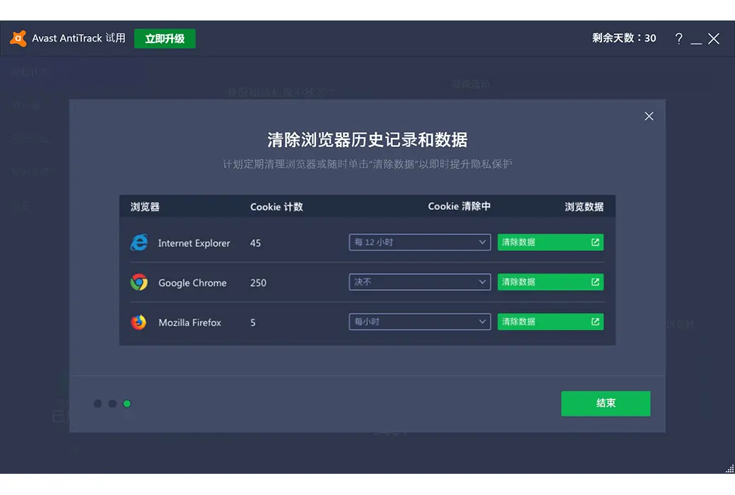 Avast AntiTrack Premium 反跟踪工具软件截图