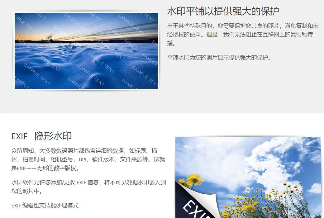 WonderFox Photo Watermark 图片水印批量处理软件截图