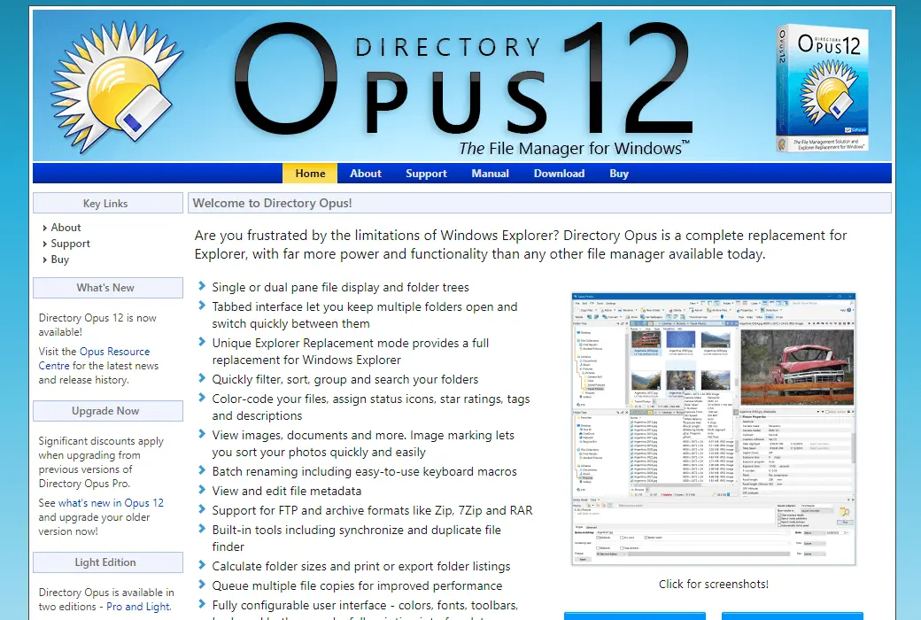 Directory Opus 13 Pro 专业版文件管理工具软件截图