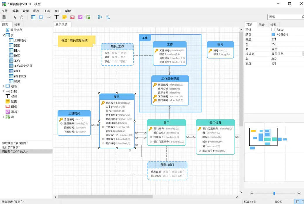 Navicat for SQLite 数据库管理和开发工具截图