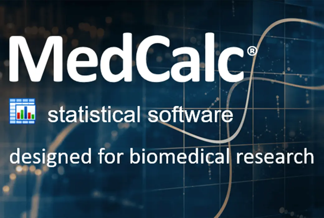 MedCalc 专业生物医学研究统计工具软件截图