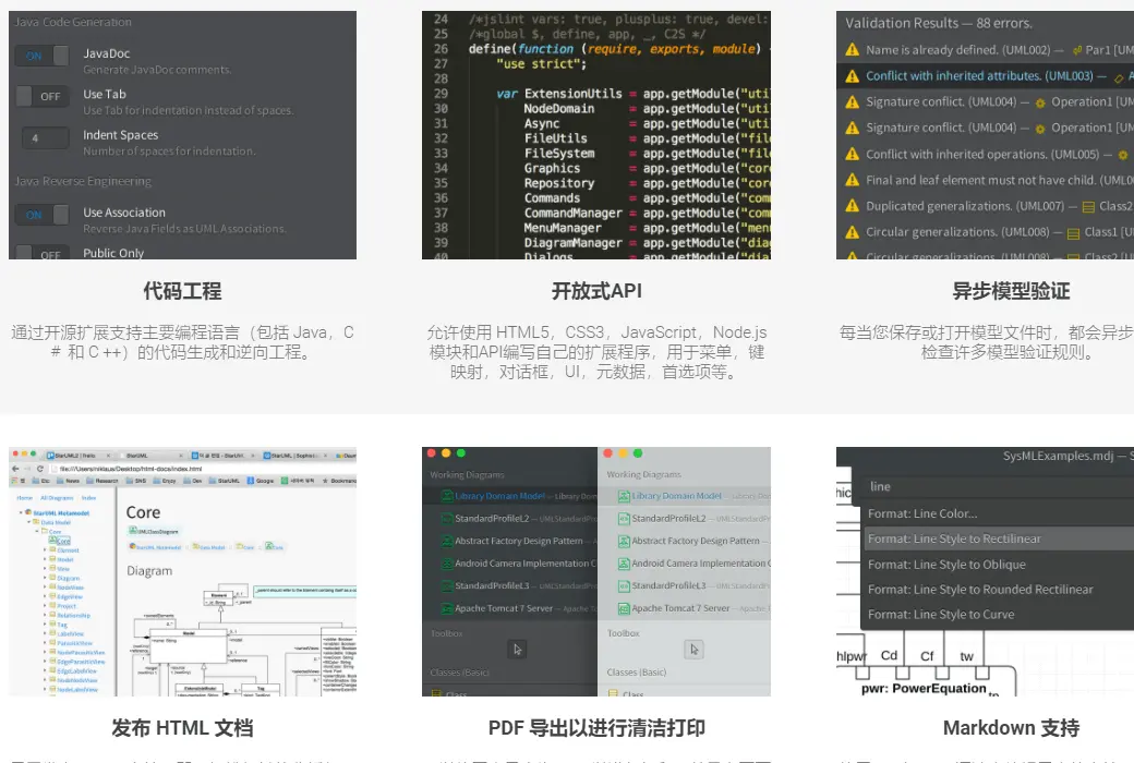 StarUML 5 UML 专业建模开发工具软件截图