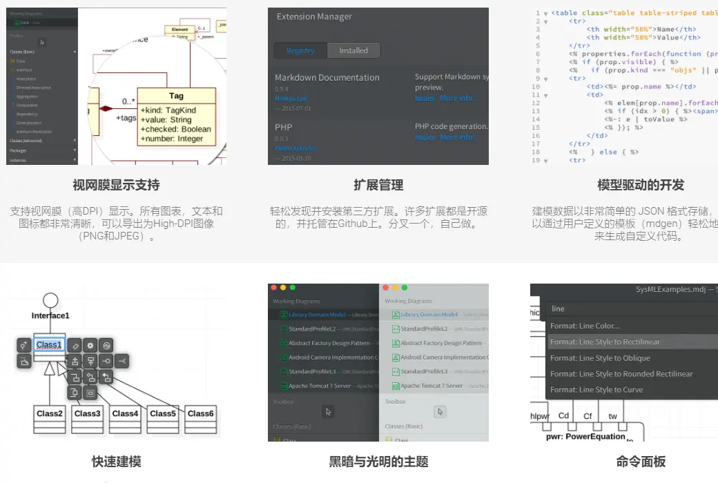 StarUML 5 UML 专业建模开发工具软件截图
