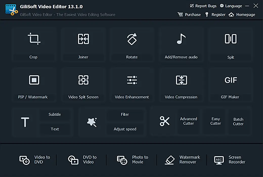 Gilisoft Video Editor Pro 视频编辑软件截图
