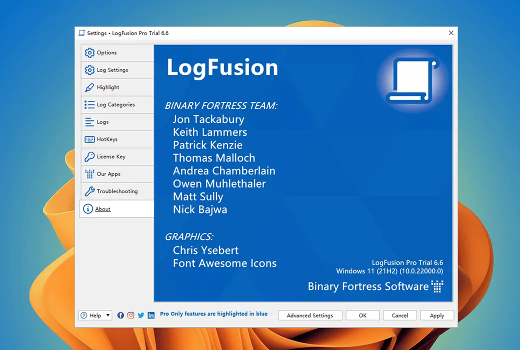 LogFusion log 日志文件实时监控工具软件截图
