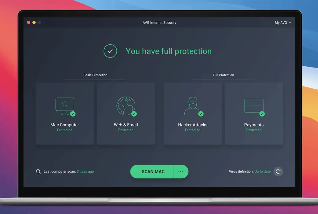 AVG Ultimate 终极安全套件 杀毒软件截图
