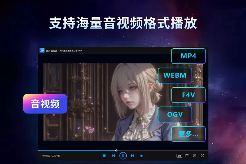 金舟播放器截图