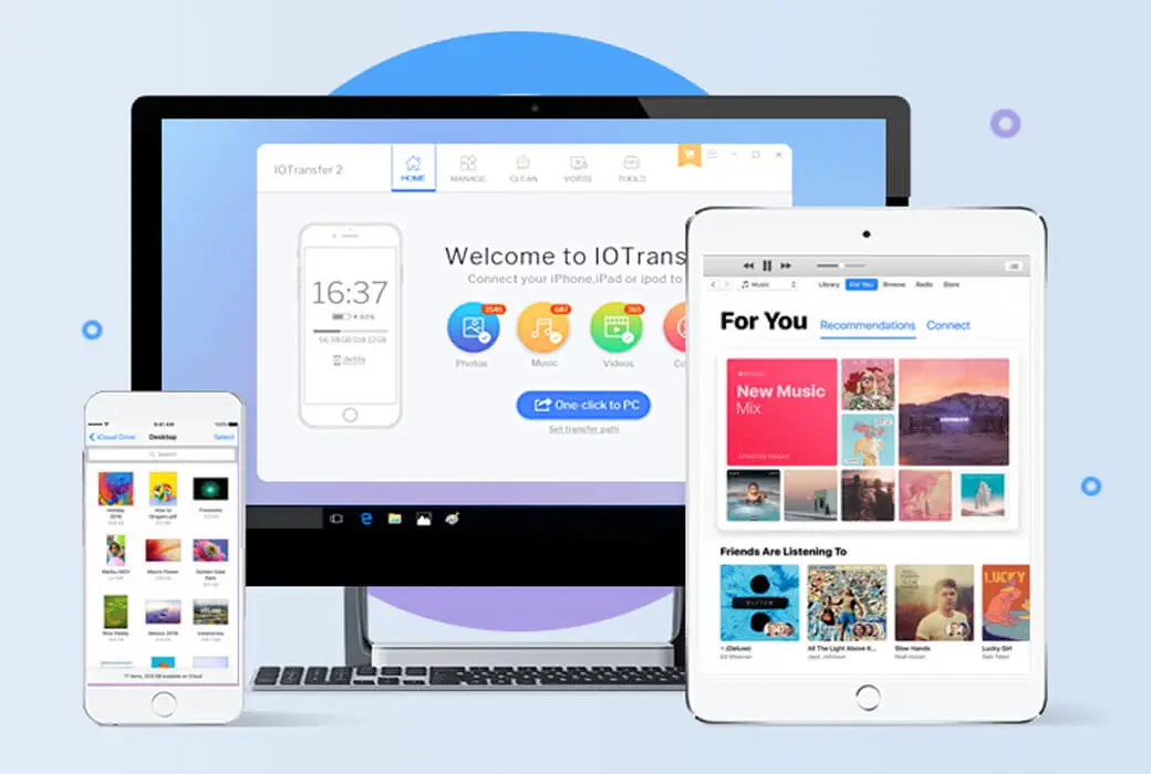 IOTransfer 4 for iPhone/iPad 数据管理工具截图