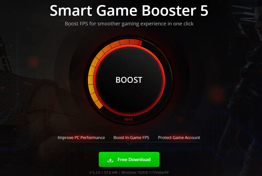 Smart Game Booster 5 游戏优化加速工具软件截图