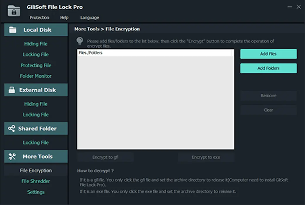 Gilisoft File Lock Pro 文件加密与保护 中文版截图