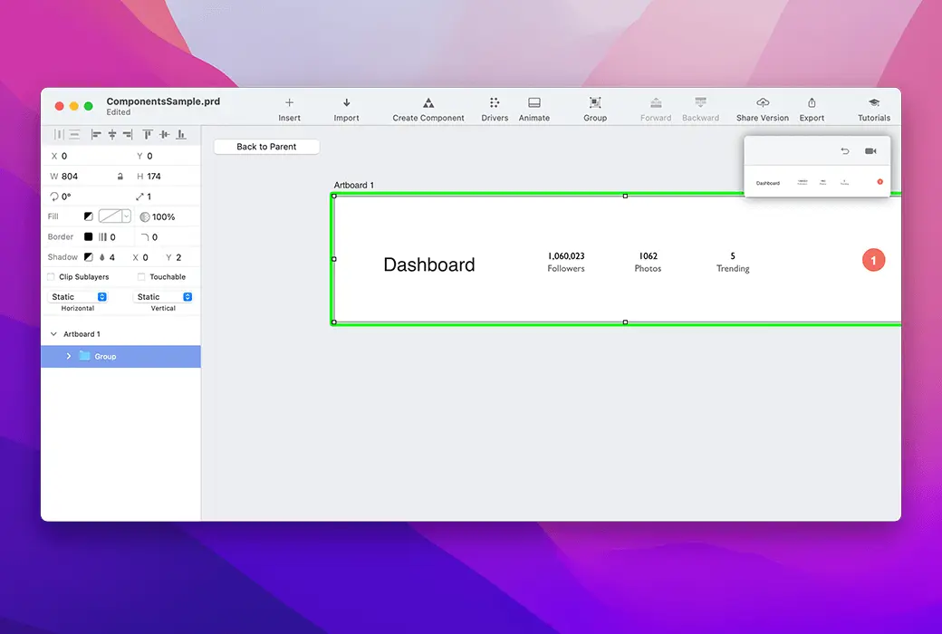 Principle 6 Mac 专业动画设计交互式设计工具软件截图
