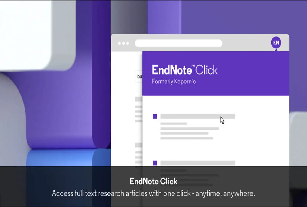 Endnote 21 参考文献管理软件 科研利器工具截图