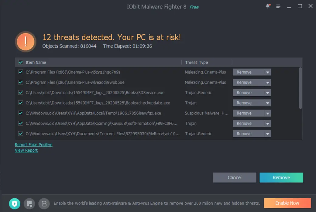 IObit Malware Fighter 10 PRO 恶意应用清除工具截图