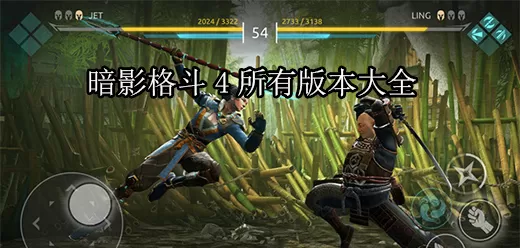 暗影格斗4手游版本大全