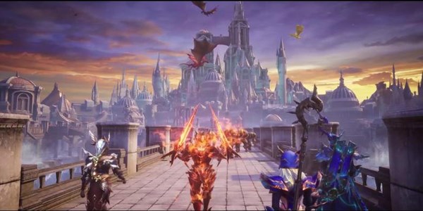 可以万人团战的手机游戏