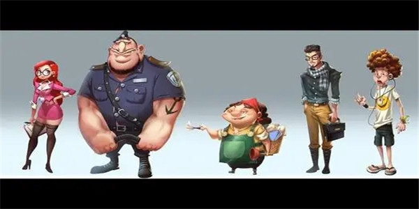 欧美画风的游戏