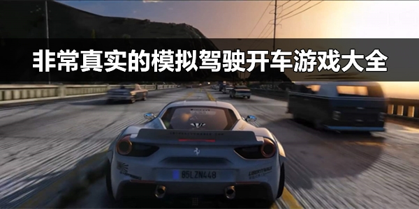 手机中最真实的模拟驾驶游戏