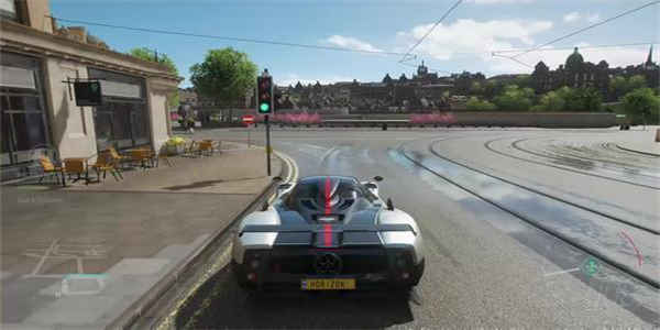 进行爽快竞速比赛的游戏