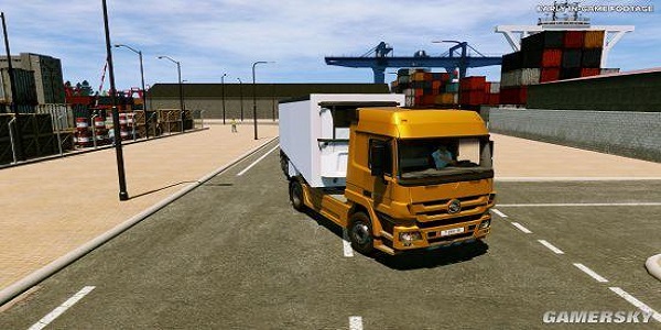 模拟大货车拉货游戏