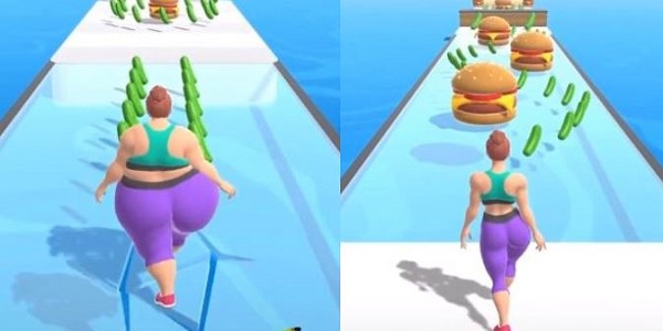 抖音吃黄瓜汉堡的游戏