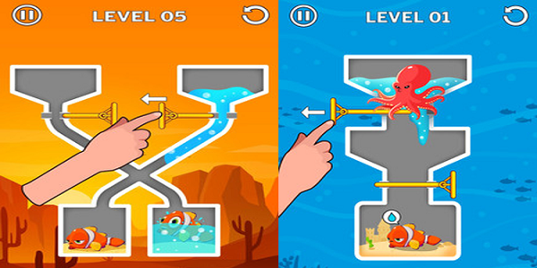 有岩浆鳄鱼的逃脱游戏