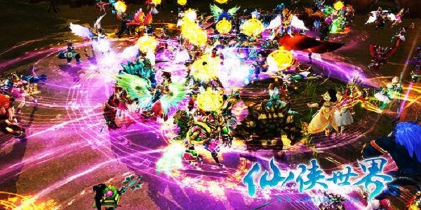 角色普攻带群攻效果的仙侠游戏