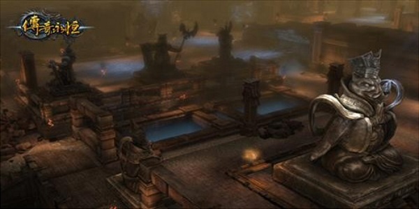 带魔王岭地图的传奇游戏