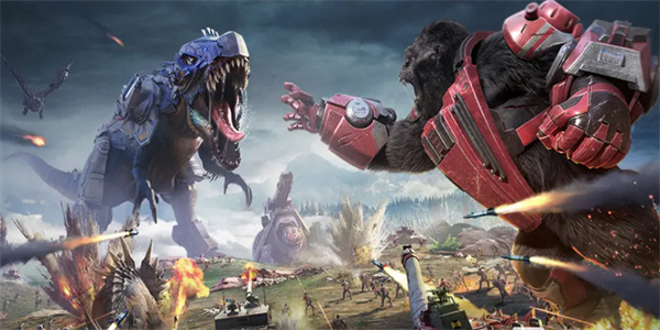 怪兽摧毁城市的游戏