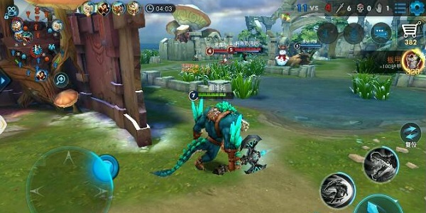 全3D视角的MOBA游戏