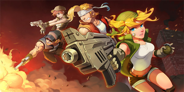 类似合金弹头的游戏