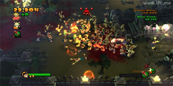 上帝视角打怪物