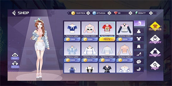 换装养成类游戏