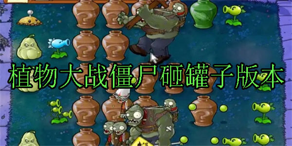 植物大战僵尸砸罐子版本