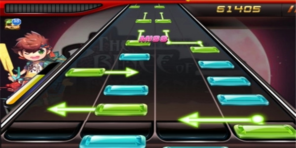 考验手速的音乐节奏游戏