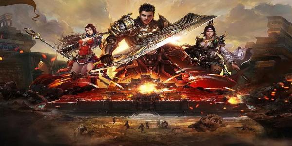 满屏爆神装的传奇手游