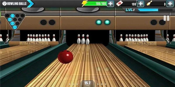 保龄球竞技游戏