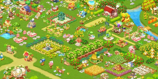 自动成长农场游戏