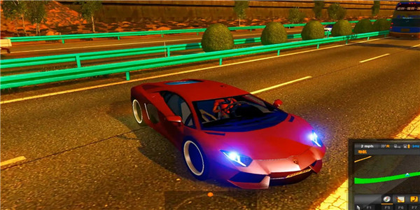 可以自由开跑车游戏